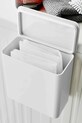 Kúpeľňa Yamazaki nádoba na skladovanie z plastu 17 x 9,5 x 17 cm 4266.. biela