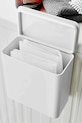 Kúpeľňa Yamazaki nádoba na skladovanie z plastu 17 x 9,5 x 17 cm 4266.. biela