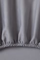 BOSS prześcieradło z gumką bawełniane BEBOSS Storm 90 x 200 cm 1058648 szary AA00
