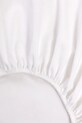 BOSS prześcieradło z gumką bawełniane BEBOSS White 160 x 200 cm 1058413 biały AA00