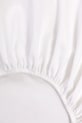BOSS prześcieradło z gumką bawełniane BEBOSS White 160 x 200 cm 1058413 biały AA00