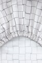 Lacoste prześcieradło z gumką bawełniane L BLOCK Greige 140 x 200 cm 1057019 szary AA00