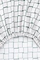 Lacoste prześcieradło z gumką bawełniane L BLOCK Vert 140 x 200 cm 1056881 zielony AA00