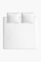 La Mania komplet pościeli bawełnianej Puro 220 x 200 cm / 50 x 60 cm biały 5905549435939