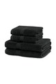 home & lifestyle set de prosoape Marina 4-pack negru 5905364639208