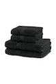 Σετ πετσέτες home & lifestyle Marina 4-pack μαύρο 5905364639208