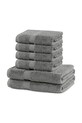 home & lifestyle set de prosoape Marina 6-pack gri 5905364639482