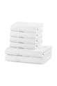 home & lifestyle set de prosoape Marina 6-pack alb 5905364639543