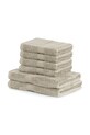home & lifestyle komplet ręczników Bamby 6-pack beżowy 5905364639574