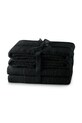 Набор полотенец home & lifestyle Amari 6 шт чёрный 4251838570319