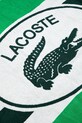 Μπάνιο Βαμβακερή πετσέτα θαλάσσης Lacoste LBADGE Vert 90 x 160 cm 1047079 πράσινο