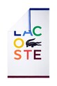Бавовняний пляжний рушник Lacoste LCROCOLO 100 x 170 cm 1047571 барвистий AA00