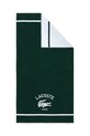 Lacoste prosop de plajă din bumbac LORIGINE Vert 90 x 160 cm 1047045 verde AA00