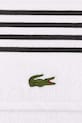 Хлопковое полотенце Lacoste LCOURTLI Bitume 70 x 140 cm 1044330 серый AA00