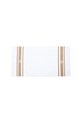 Officine Monogram mały ręcznik bawełniany Monogram Linea 50 x 100 cm beżowy MLHAND03