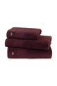 Lacoste średni ręcznik bawełniany L LECROCO Bordeaux 100 x 150 cm 1059319 bordowy AA00