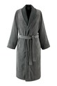 Bavlněný župan BOSS DOUBLEB Charcoal L černá 1043711
