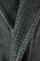 Bavlněný župan BOSS DOUBLEB Charcoal L černá 1043711