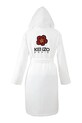 Łazienka Kenzo szlafrok bawełniany KBOKE Blanc M 1032209 biały