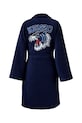 Łazienka Kenzo szlafrok bawełniany KVTIGER Marine L 1038791 granatowy