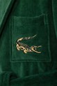 Хлопковый халат Lacoste LRENE Vert M 1032179. зелёный