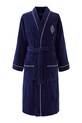 Bavlněný župan Ralph Lauren PARKROW Navy L námořnická modř 1036183