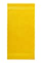Veľký bavlnený uterák Lacoste L LECROCO Jaune 70 x 140 cm žltá 979908