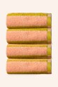Calma House ręcznik bawełniany 30 x 50 cm 4-pack różowy SATURNO.TOP4.ROS