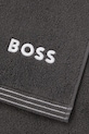 Fürdőszoba BOSS kis méretű pamut törülközőt EDGE Graphite 40 x 60 cm 1063564 szürke