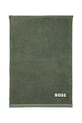 BOSS kis méretű pamut törülközőt EDGE Lichen 40 x 60 cm zöld 1063530