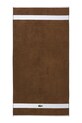 Lacoste duży ręcznik bawełniany LCASUAL Pecan 90 x 150 cm brązowy 1067407
