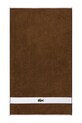 Lacoste średni ręcznik bawełniany LCASUAL Pecan 70 x 140 cm brązowy 1067408
