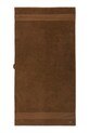 Lacoste średni ręcznik bawełniany LLECROCO Pecan 70 x 140 cm