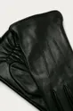Кожаные перчатки Pieces чёрный