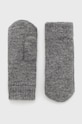 Pieces Rękawiczki wełniane wełna szary 17114761