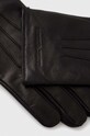 Emporio Armani rękawiczki skórzane 624139.CC203.NOS czarny AA00