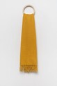 Pieces - Šál pletenina žltá 17105963