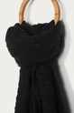 Pieces - Fular 17105988 negru AA00