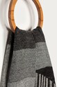 Pieces - Fular 17108450 negru AA00