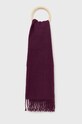 Šála Pieces pletenina fialová 17115930.GrapeWine