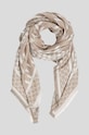 Karl Lagerfeld chusta jedwabna 225W3304 beżowy 225W3304