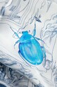 Hodvábna šatka Lilou APASZKA/SILK/BLUE/90