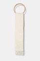 Barbour esarfa de lana uni bej LSC0133