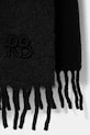 Vlnený šál Ruslan Baginskiy SKR033.WNAM.BHR.WRB.MX čierna AA00