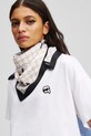 Karl Lagerfeld apaszka jedwabna A3W33066 biały