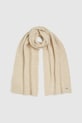 Karl Lagerfeld szalik IKON dzianina beżowy A4W33119