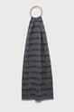Шерстяная шаль Emporio Armani тонкий серый 625060.CC786.NOS