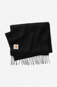 black Carhartt WIP wool scarf Clan Men’s