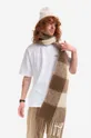 Drôle de Monsieur wool scarf SF101 BEIGE beige
