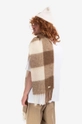 beige Drôle de Monsieur wool scarf SF101 BEIGE